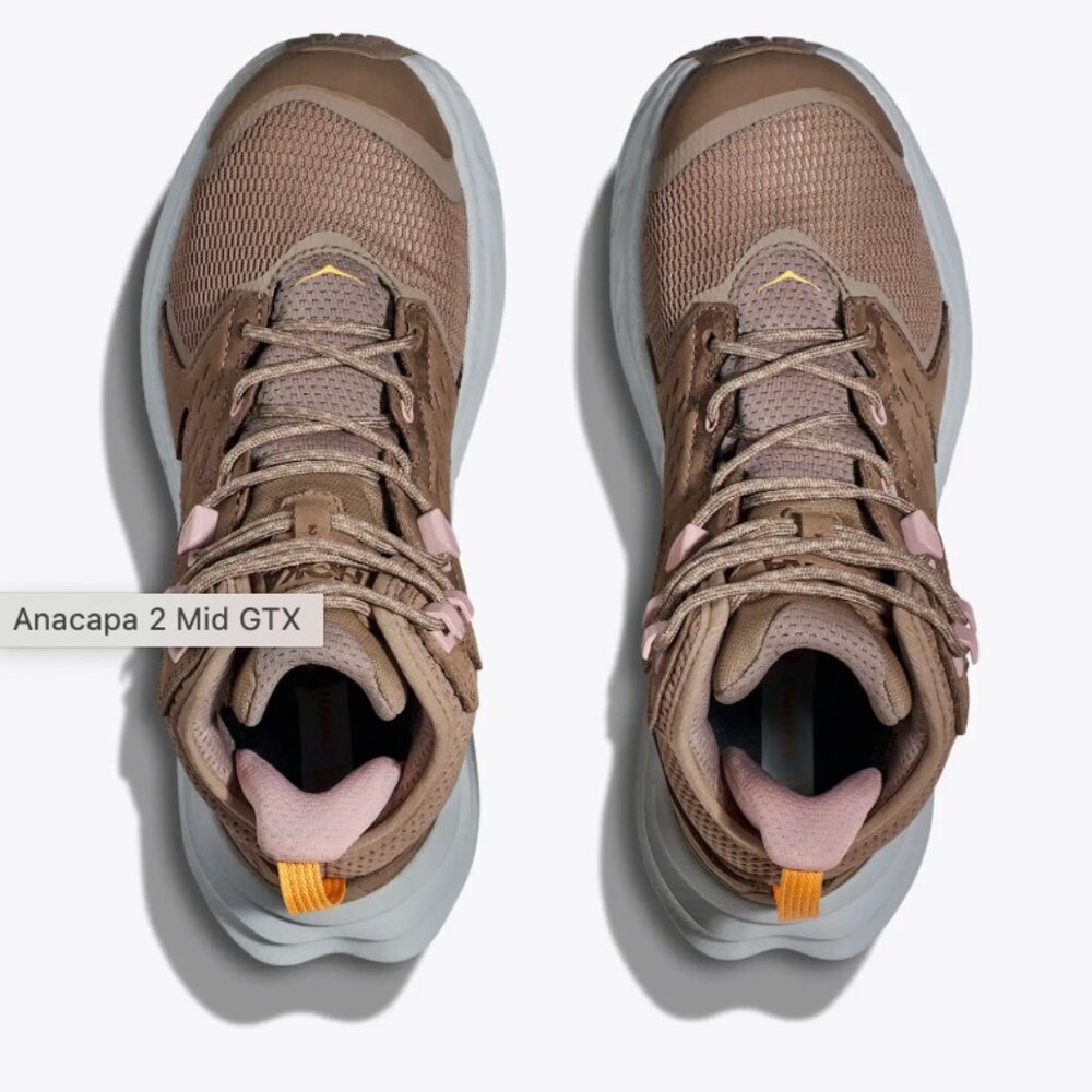 NEW HOKA Anacapa 2 Mid GTX – Women’s 9B – Waterproof Hiking Boots